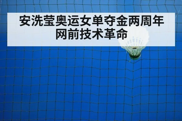 安洗莹奥运女单夺金两周年 网前技术革命